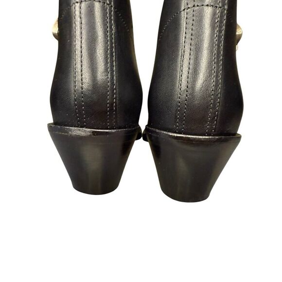 R13 Ankle Three Buckle Boot Black Leather sz 38 $995 - Picture 9 of 14